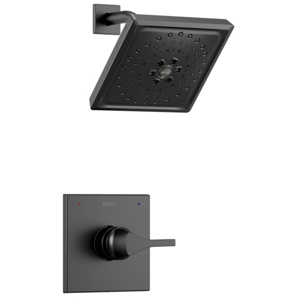 Zura Monitor 14 Series H2Okinetic Shower Trim Matte Black